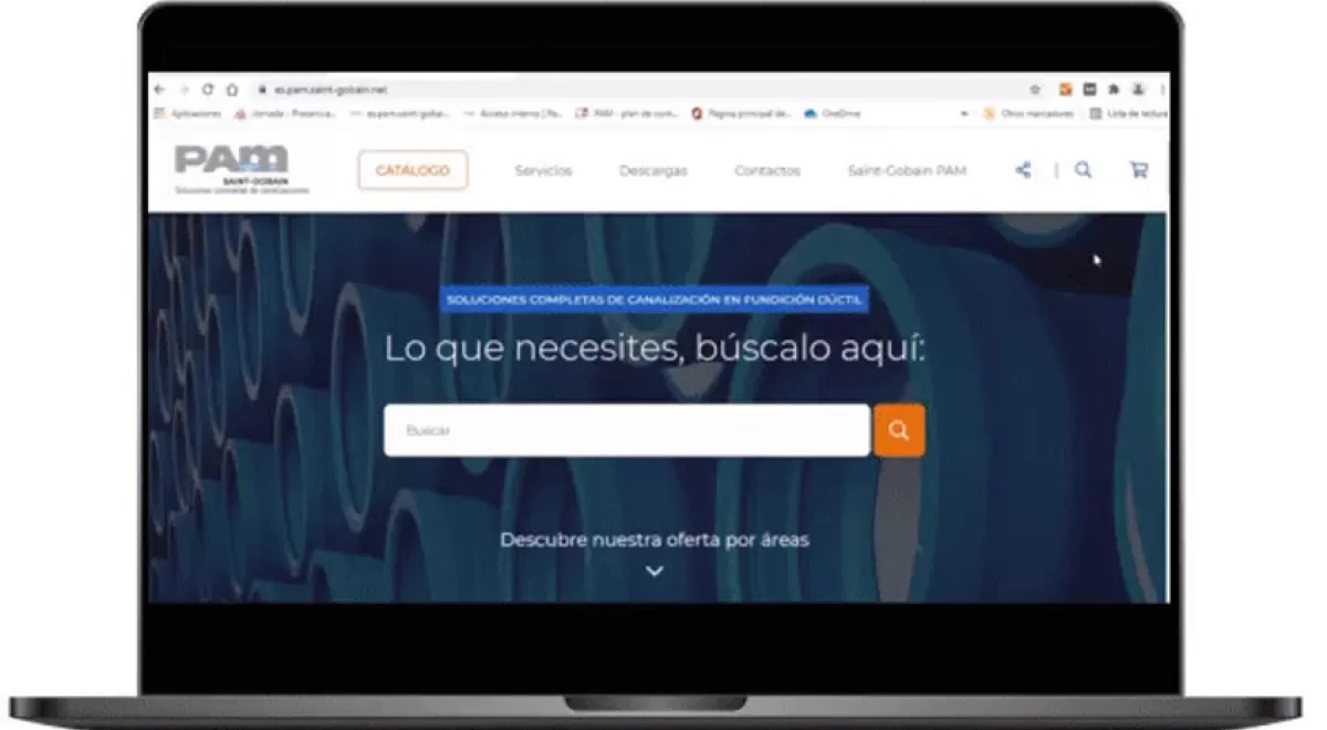 Saint-Gobain PAM estrena nueva web