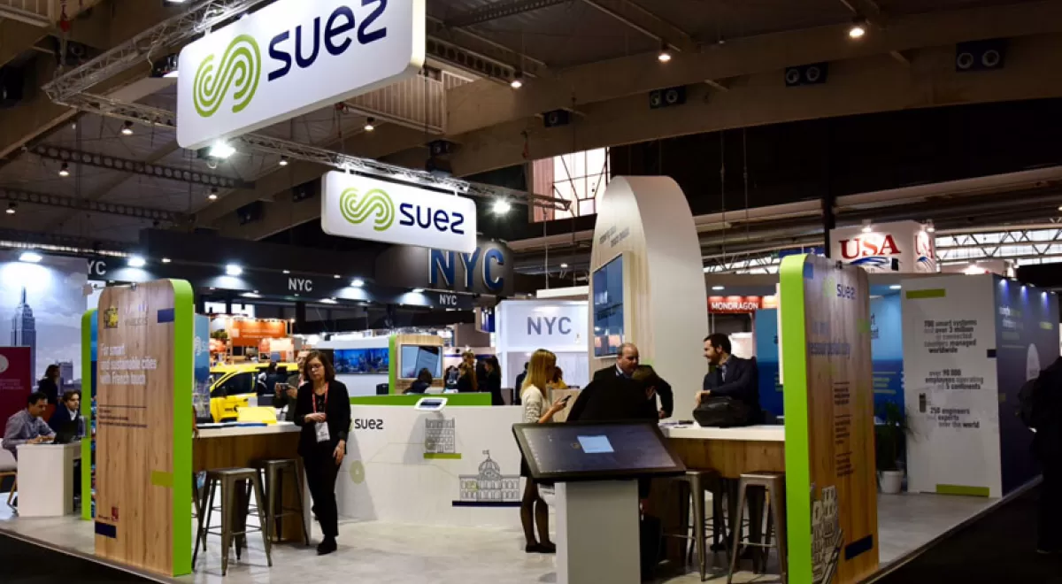 SUEZ expone sus proyectos en economía circular y en colaboración público-privada en el SCEWC