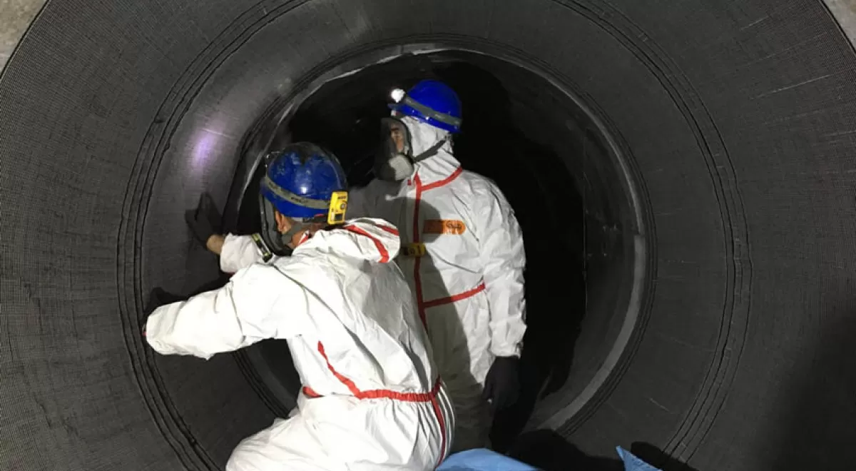 ACCIONA aplica una innovadora técnica para reparar tuberías minimizando los cortes de agua y tráfico