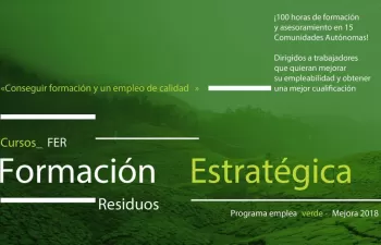 Alta participación en los cursos de Empleaverde, impartidos por FER