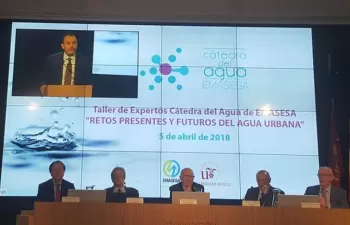 Fernando Morcillo apunta los retos presentes y futuros del agua urbana