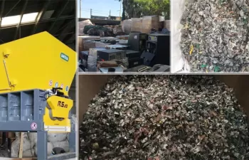 UNTHA Ibérica México entrega dos trituradoras RS para el reciclaje de RAEE en San Luis Potosí