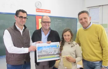 Una niña de Barbate entre los diez ganadores del Concurso internacional de dibujo infantil de Aqualia