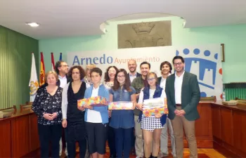 Tres escolares de Arnedo, finalistas del Concurso internacional de dibujo infantil de Aqualia