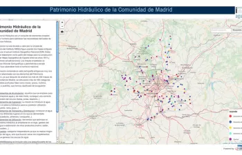 IMDEA Agua desarrolla el primer Web Mapping sobre patrimonio hidráulico de la Comunidad de Madrid