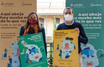 ACCIONA y el Ayuntamiento de Valencia conciencian sobre el valor de la red de saneamiento en la ciudad