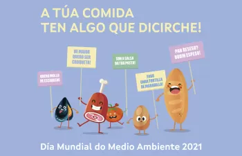 "Tu comida tiene algo que decirte", nueva campaña contra el desperdicio alimentario de Sogama