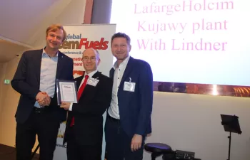 Lindner se alza por quinta vez con el Premio Global CemFuels