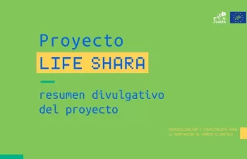 LIFE SHARA: formación y la sensibilización contra el cambio climático