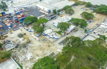 ACCIONA registra un avance del 55% en la construcción de la estación de bombeo La Pradera de Guayaquil