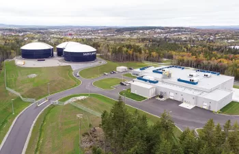 Planta de tratamiento de agua potable de Saint John, Canadá