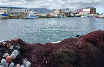 Primeras pruebas de reciclado para convertir las redes de pesca en nuevos productos