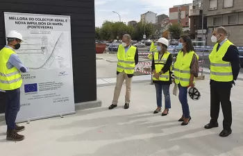 Concluyen las obras de la nueva estación colectora y de bombeo de Marín