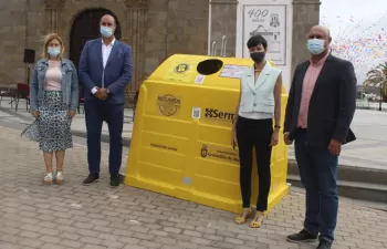 Granadilla de Abona, primer municipio canario que cuenta con el sistema de reciclaje RECICLOS