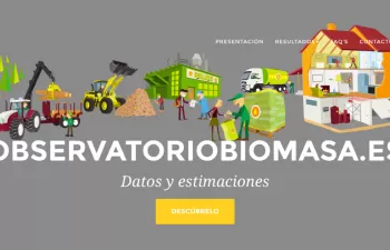 Observatoriobiomasa.es, un portal con información, datos y estimaciones sobre el sector de la biomasa