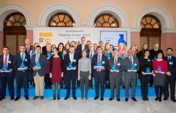 36 ayuntamientos reciben las Pajaritas Azules por su desempeño en el reciclaje de papel y cartón