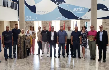 Expertos del Gobierno de Egipto visitan las instalaciones de IMDEA Agua