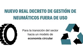 El Gobierno aprueba un Real Decreto para que la gestión de neumáticos fuera de uso sea circular