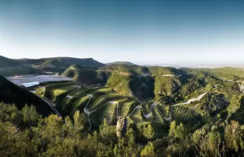 Restauración del depósito controlado de la Vall d\'en Joan. Garraf, Barcelona