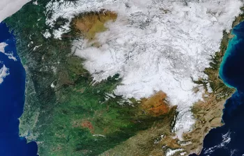 ¿Está relacionado el temporal de frío y nieve de Filomena con el cambio climático?