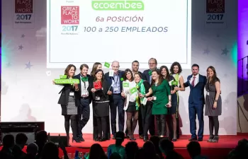 Ecoembes, de nuevo entre las 50 mejores empresas para trabajar