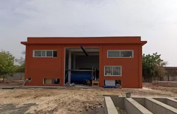 Avanza el montaje de la Estación de Tratamiento de Agua Potable de Foundiougne en Senegal