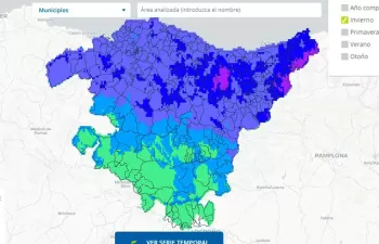 Ihobe publica un visor de escenarios climáticos