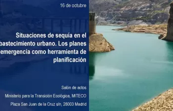 El MITECO y AEAS celebran en octubre una jornada sobre situaciones de sequía en el abastecimiento urbano