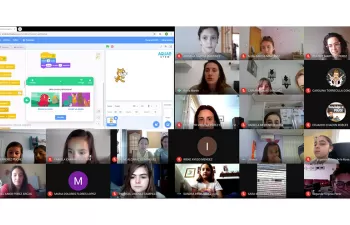 Las alumnas de Aquae STEM completan la tercera fase de este programa con webinars sobre programación