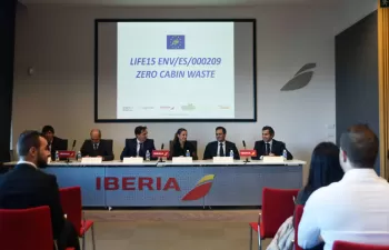 Arranca el proyecto Life + Zero Cabin Waste: Objetivo cero residuos en las cabinas de los aviones