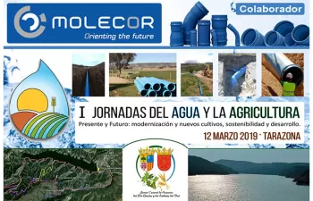 Molecor, colaborador en las I Jornadas del Agua y la Agricultura