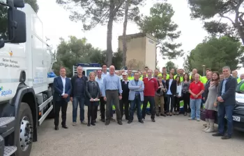 Aqualia cuenta con un nuevo camión para el  Servicio de Alcantarillado de Llucmajor