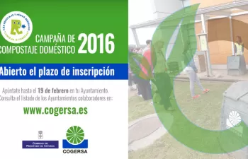 Cogersa abre el plazo de inscripción en la campaña de compostaje doméstico 2016