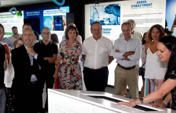 El Ayuntamiento de Quart y Global Omnium inauguran la exposición \"Quart de Poblet, fets d\'aigua\"