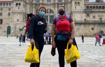 Ecoembes fomenta un Camino de Santiago libre de basuraleza y comprometido con el reciclaje