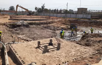 Avanzan las obras de la depuradora de Cambérène en Senegal, lideradas por Incatema