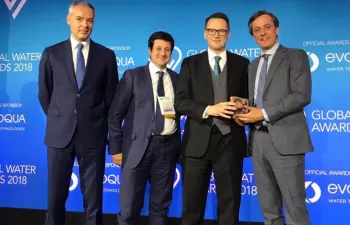 ACCIONA Agua recibe dos \'Distiction Awards\' en los Premios Global Water Inteligence 2018