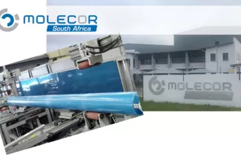 Molecor amplía la capacidad de producción de tuberías de PVC-O en Sudáfrica