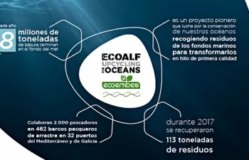 Upcycling de Oceans retira de los fondos marinos más 110 toneladas de residuos en 2017